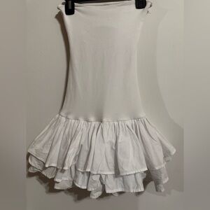 Zara White Elegant Dress